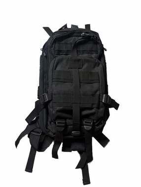 Rothco Black Medium Transport Pack Tactical Backpack